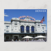 Reisfoto Denver Colorado Union Station Briefkaart (Voorkant)