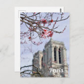 Reisfoto Parijs Frankrijk Briefkaart (Voorkant / Achterkant)