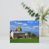 Reisfoto van Quebec City Canada Briefkaart (Staand voorkant)