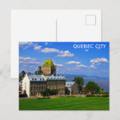 Reisfoto van Quebec City Canada Briefkaart (Voorkant / Achterkant)