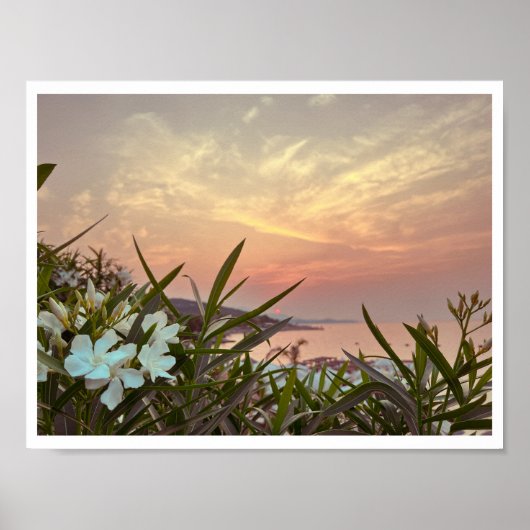 Reisfotografie aan zee poster (Voorkant)