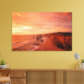 Reisfotografie Decor met Sunset Beach Foto Canvas Afdruk (Insitu (Woonkamer))