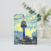 Reisfotografie van Seoul Tower Korea Briefkaart (Staand voorkant)