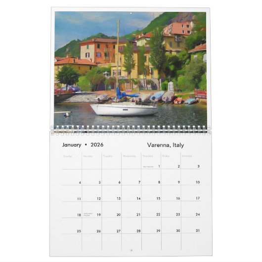 Reisfoto's of CYO Fotowandkalender 20XX Kalender (Jan 2026)