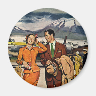 Reisgedenkstukken, Toeristen op het platform van d Magneet