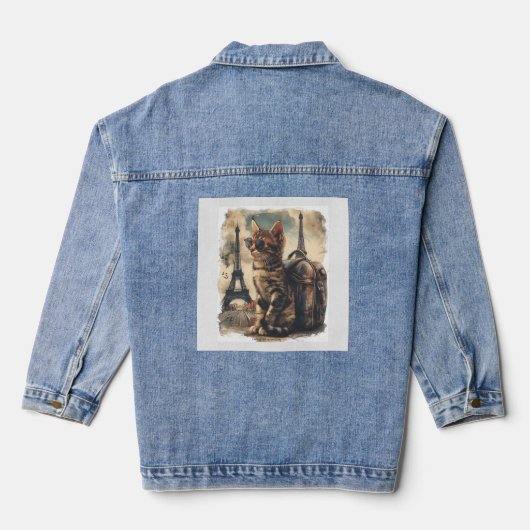 Reisgenoot Kat Denim Jacket (Achterkant)