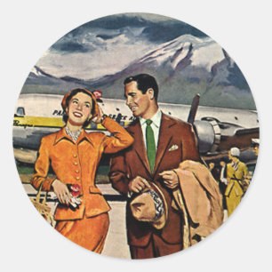 Reisgezelschap uit het verleden, Toeristen op het Ronde Sticker