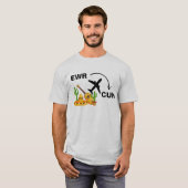 Reishemd naar Cancun Mexico T-shirt (Voorkant volledig)