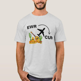 Reishemd naar Cancun Mexico T-shirt
