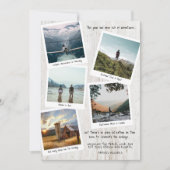 Reisherinneringen Fotocollage Kerstmis Feestdagenkaart (Voorkant)