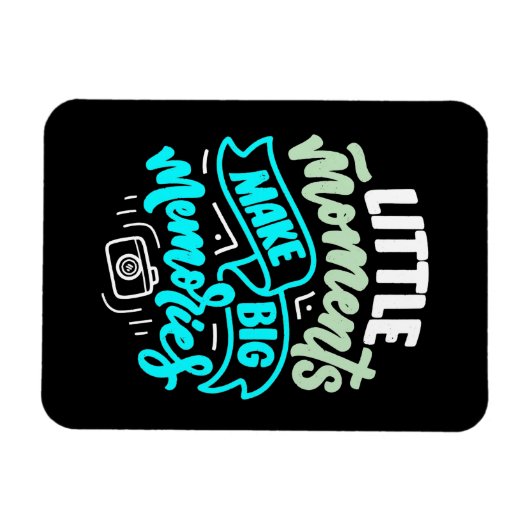 Reisherinneringen Fotograaf Magneet (Horizontaal)