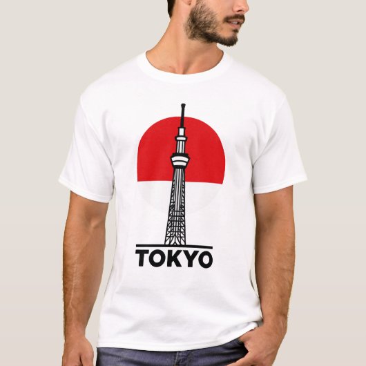 Reishoofdstad Tokyo Japan T-shirt (Voorkant)