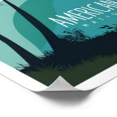Reisillustratie Amerikaans Samoa Nationaal Park Poster (Hoek)