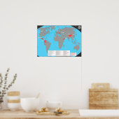 Reisjes van de Jongen Reporter Poster (Keuken)