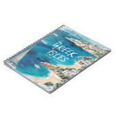 Reisjournaal Griekse Eilanden Cruise Notitieboek (Linkerzijde)