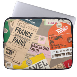 Reisjournaal Laptop Sleeve