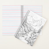 Reisjournaal met Hoesje voor het kleuren Notitieboek (Binnen)