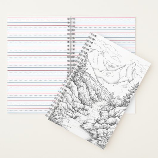 Reisjournaal met Hoesje voor het kleuren Notitieboek (Binnen)