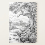 Reisjournaal met Hoesje voor het kleuren Notitieboek (Achterkant)