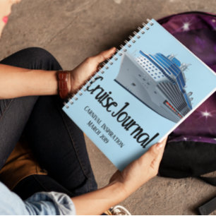 Reisjournaal Notebook Schip Aangepast Notitieboek