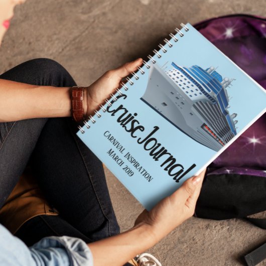 Reisjournaal Notebook Schip Aangepast Notitieboek