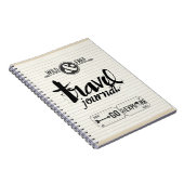 Reisjournaal Notitieboek (Rechterzijde)