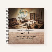 Reisjournaal Pensioen Avonturen Vader Opa   Notitieboek (Voorkant)