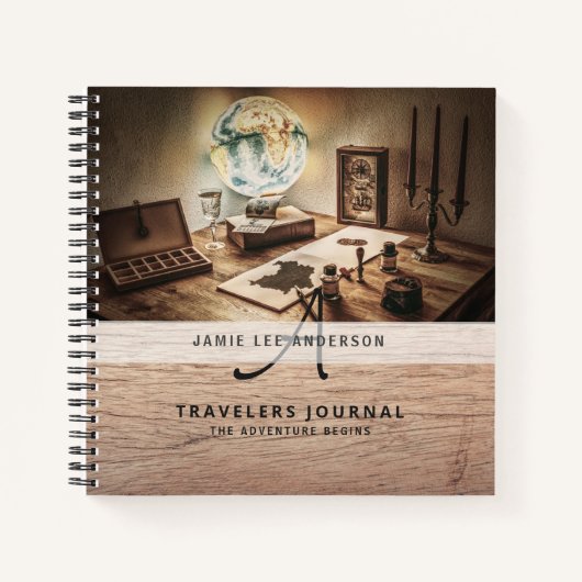 Reisjournaal Pensioen Avonturen Vader Opa   Notitieboek (Voorkant)