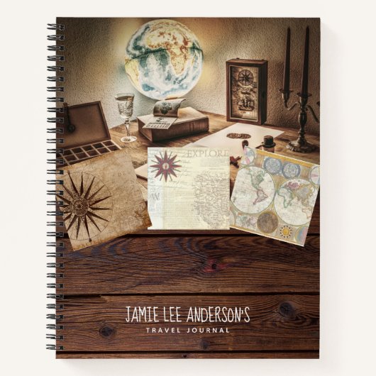 Reisjournaal Pensioen Avonturen Vader Opa   Notitieboek (Voorkant)