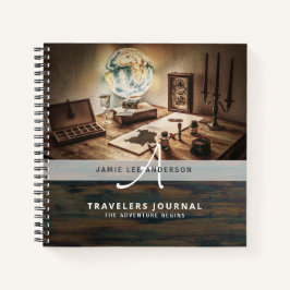 Reisjournaal Pensioenavonturen Papa Opa Notitieboek
