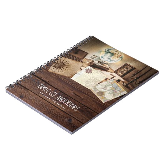 Reisjournaal Pensioenavonturen Papa Opa Notitieboek (Linkerzijde)