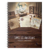 Reisjournaal Pensioenavonturen Papa Opa Notitieboek (Voorkant)