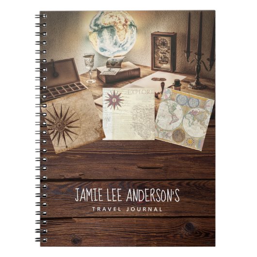 Reisjournaal Pensioenavonturen Papa Opa Notitieboek (Voorkant)