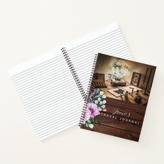 Reisjournaal Pensioenavonturen Papa Opa Notitieboek (Binnen)