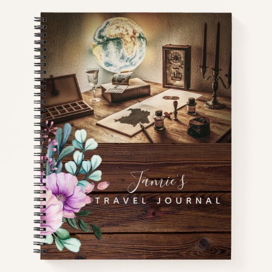 Reisjournaal Pensioenavonturen Papa Opa Notitieboek (Voorkant)