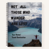 Reisjournaal, Scrapbook, Memory Journal Notitieboek (Voorkant)