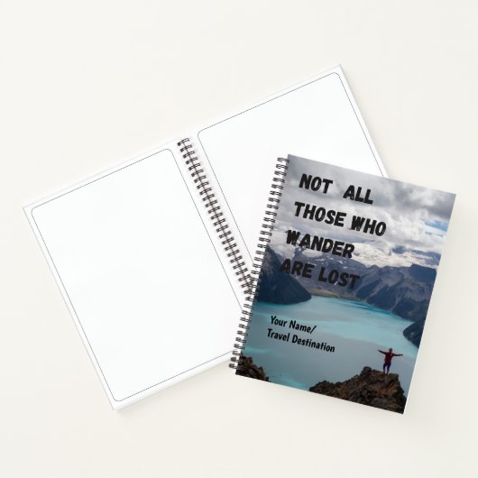 Reisjournaal, Scrapbook, Memory Journal Notitieboek (Binnen)