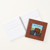 Reisjournaal Spiraal Notebook Notitieboek (Binnen)