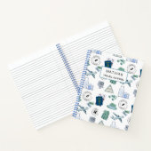 Reisjournaal voor hem aangepaste tekst notitieboek (Binnen)