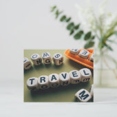 Reiskaart Briefkaart (Staand voorkant)