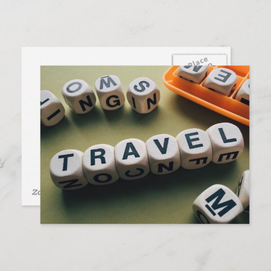 Reiskaart Briefkaart (Voorkant / Achterkant)