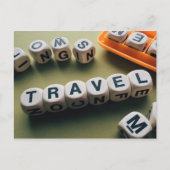 Reiskaart Briefkaart (Voorkant)