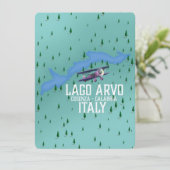 reiskaart lago arvo Italië (Staand voorkant)