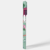 Reiskaart Londen Parijs Case-Mate iPhone Case (Achterkant / Rechts)