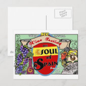 Reiskaart - Soul of Spain Briefkaart (Voorkant / Achterkant)
