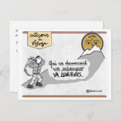 Reiskaart: Vertraag, adem! Briefkaart (Voorkant / Achterkant)