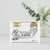 Reiskaart: Vertraag, adem! Briefkaart (Staand voorkant)