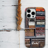 Reiskoffer Kleurrijke Wanderlust foto Case-Mate iPhone Case