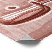 Reiskoffer Welkom Teken Poster (Hoek)