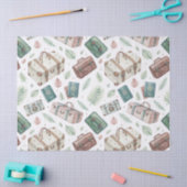 Reiskofferpatroon uit het verleden (1) tissuepapier (Craft)